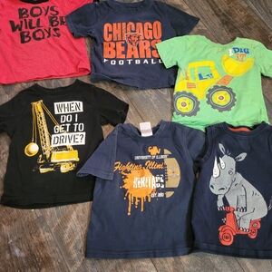 Assorted 2T Lot 6 Shirts 2 Shorts